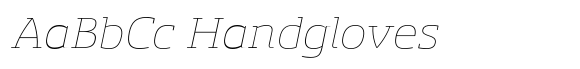 Sancoale Slab Soft Ext Thin Italic image