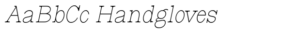 Astorina Thin Condensed Slanted image