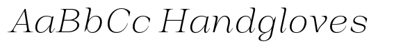 Auralic Extra Light Semi Condensed Italic image