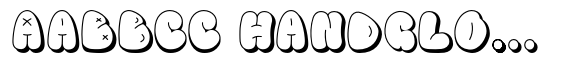 Chunky Bomb Shadow font sample