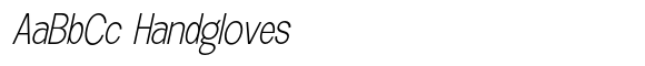 Elvara Sans Thin Semi Condensed Italic image