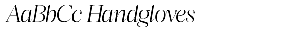 Reicha Extra Light Expanded Italic image