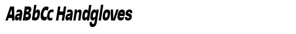 Glorytalk Sans Soft Extra Bold Italic Condensed image