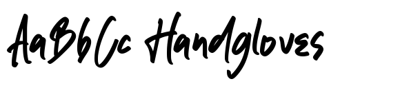 Bought Something Second font sample