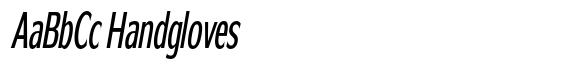 Ardelin Black Slanted Condensed image