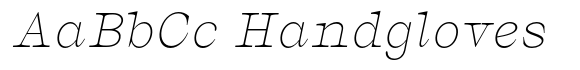 Kalibrasi Thin Expanded Italic image
