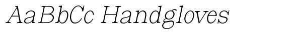 Astorina Extra Light Condensed Slanted image