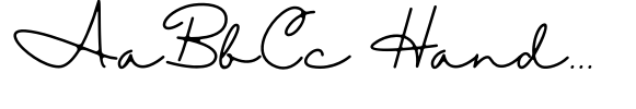 Halimun Script Style image