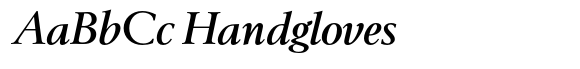 Berling Std Bold Italic image
