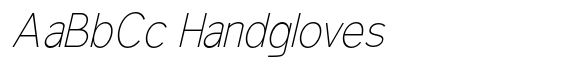Gethalina Variable Italic Thin image
