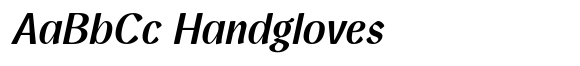 Homade Bold Italic font sample