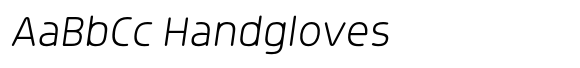 Morl Rounded Extra Light Italic image