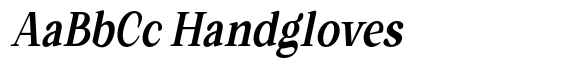 Romantic Editorial Extra Bold Condensed Slanted image