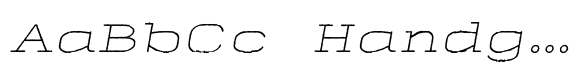 Adore Mono Light Italic image