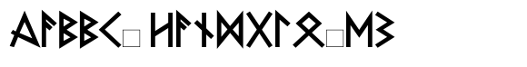 Faux Runic Bold image