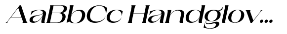Aplenty Semi Bold Ultra Expanded Italic image