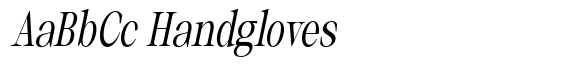 Thalore Medium Condensed Oblique image