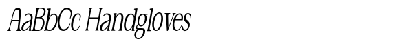 Coralis Elegant Condensed Slant image