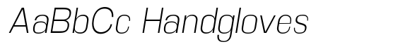 Braskion Thin Semi Condensed Oblique image