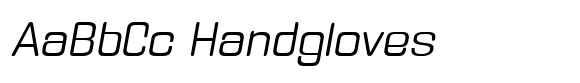Rounvia Light Semi Expanded Italic image