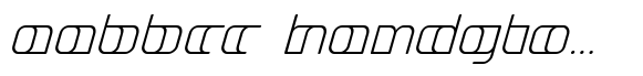 Jakone Extended Italic image