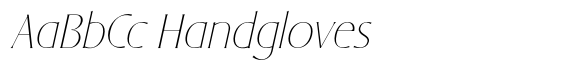 Rosaria Light Italic font sample