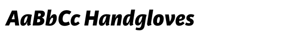 Karmina Sans Extrabold Italic image