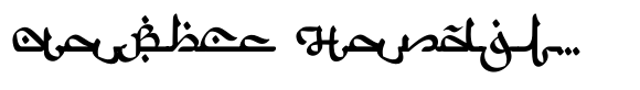 Arabic Script Regular image