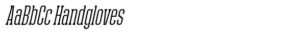 Wackers Italic Serif image