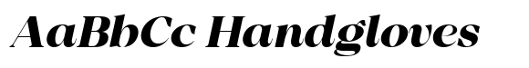 Mugnelis Extra Bold Italic image