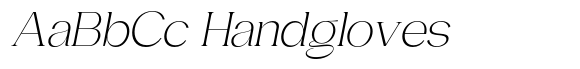 Gentano Athiroen  Serif Light Expanded Slanted image