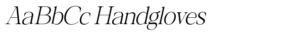 Galnery Light Extra Condensed Slanted image