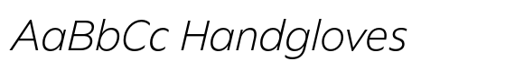 Marie Sans Light Italic image