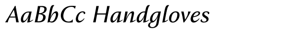 St Croce Pro Text Italic image