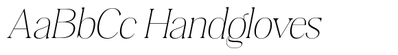 Plakent Thin Italic image