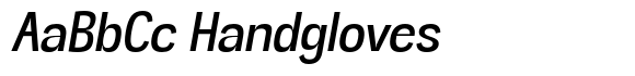 Radadawa Expanded Italic font sample