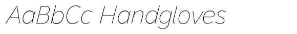 Bernadete Thin Italic image