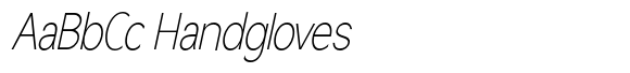Nira Nara Thin Condensed Slanted image