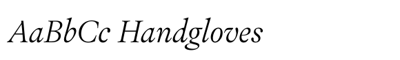 Sharp Serif Text Light Italic image
