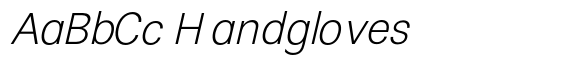 Qirvalen Extra Light Italic image