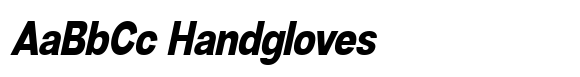 Denova Extra Condensed Italic image