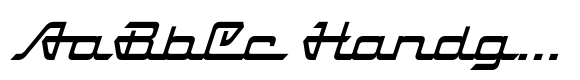 Atompunk Script Italic image