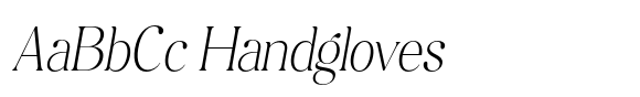 Arfielle  Extra Light Condensed Slanted image