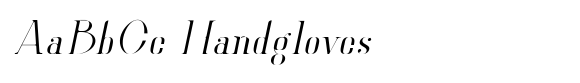 New Lanzelott Thin italic image