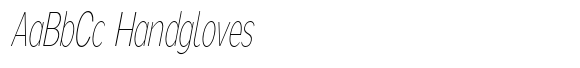 Recola Thin Extra Condensed Slant image