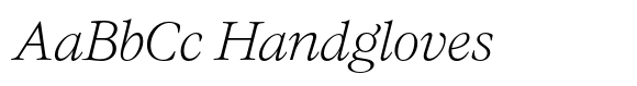Evoque Thin Italic image