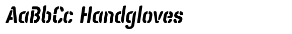 Targo 4F Stencil Italic image