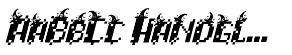 Stigma Halloween Italic image