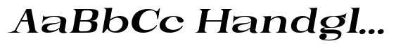 Serapha Serif Black Expanded Slanted image