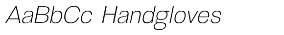 Gergoria Sans Extra Light Italic image